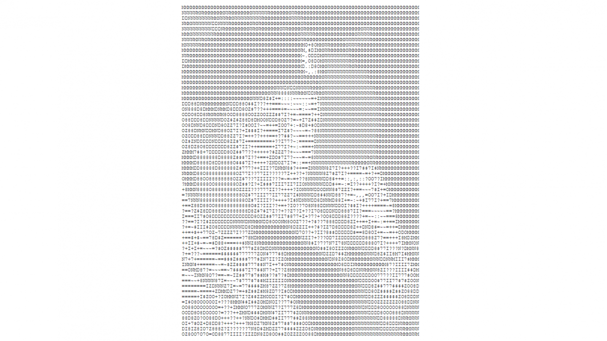 Un retrato artístico ASCII de Oleg Vodnik de Command & Conquer: Red Alert 3