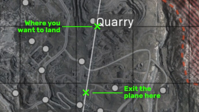 Mejor método de aterrizaje en Call Of Duty: Warzone